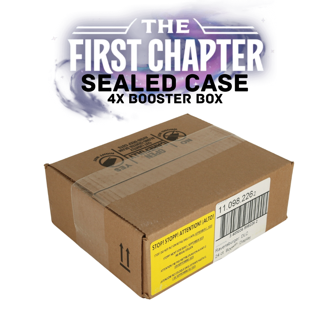 Lorcana - The First Chapter - Booster Box - Case - FIRST PRINT