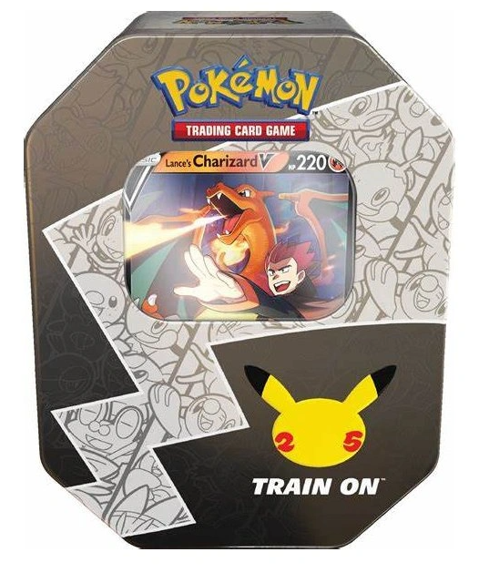 Pokémon TCG - Sword & Shield - Celebrations - Tin - Lance's Charizard V