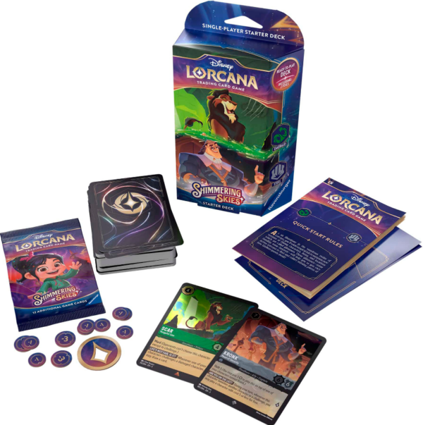 Lorcana - Shimmering Skies - Starter Deck - Emerald/Steel
