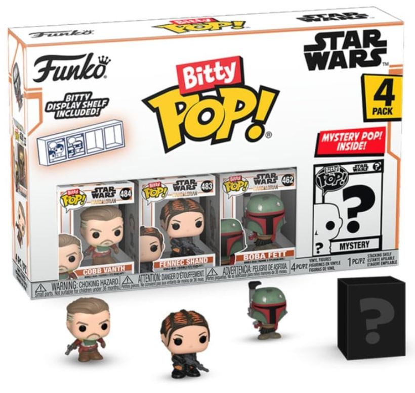 Funko POP! Funko Bitty POP! - Mandalorian - Cobb Vanth - 4Pack