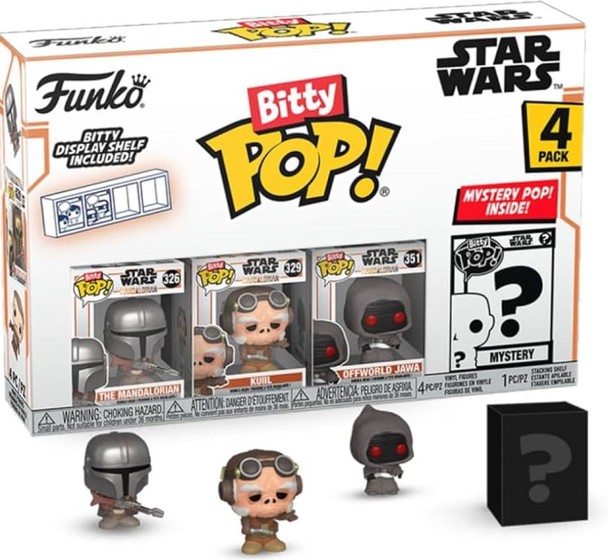 Funko POP! Funko Bitty POP! - Mandalorian - The Mandalorian - 4Pack