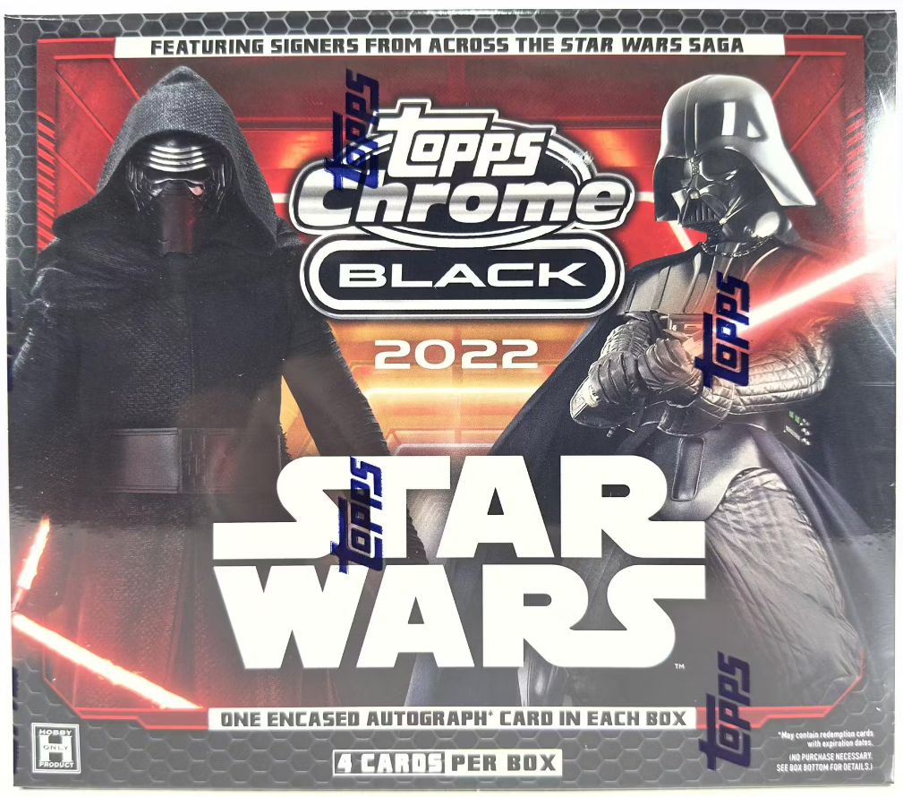 Topps - 2022 - Star Wars Chrome Black - Hobby Box