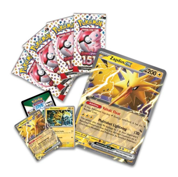 Pokémon TCG - Scarlet & Violet - 151 - Zapdos EX Collection