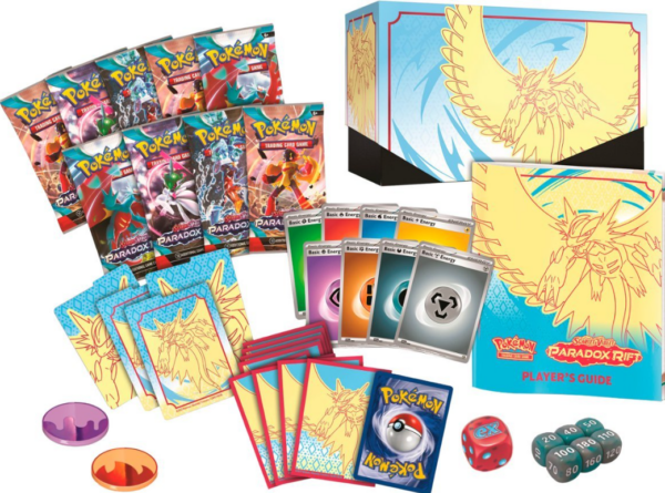 Pokémon TCG - Scarlet & Violet - Paradox Rift - Elite Trainer Box - Roaring Moon