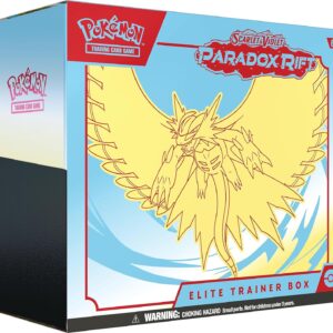 Pokémon TCG - Scarlet & Violet - Paradox Rift - Elite Trainer Box - Roaring Moon