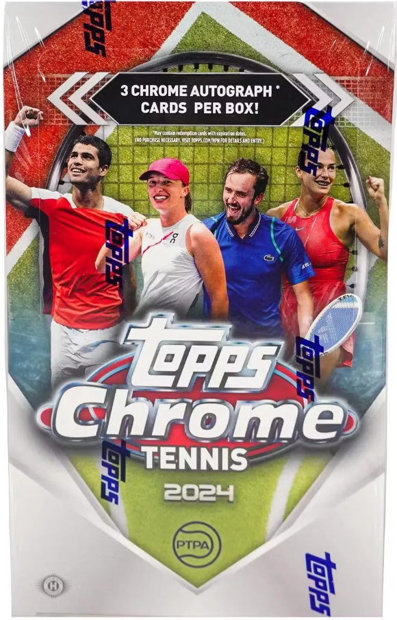 Topps Chrome - 2024 - Tennis - Hobby Box