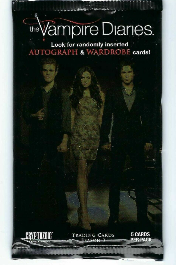 Cryptozoic - 2014 - The Vampire Diaries Season 3 Trading Cards - Booster Pack