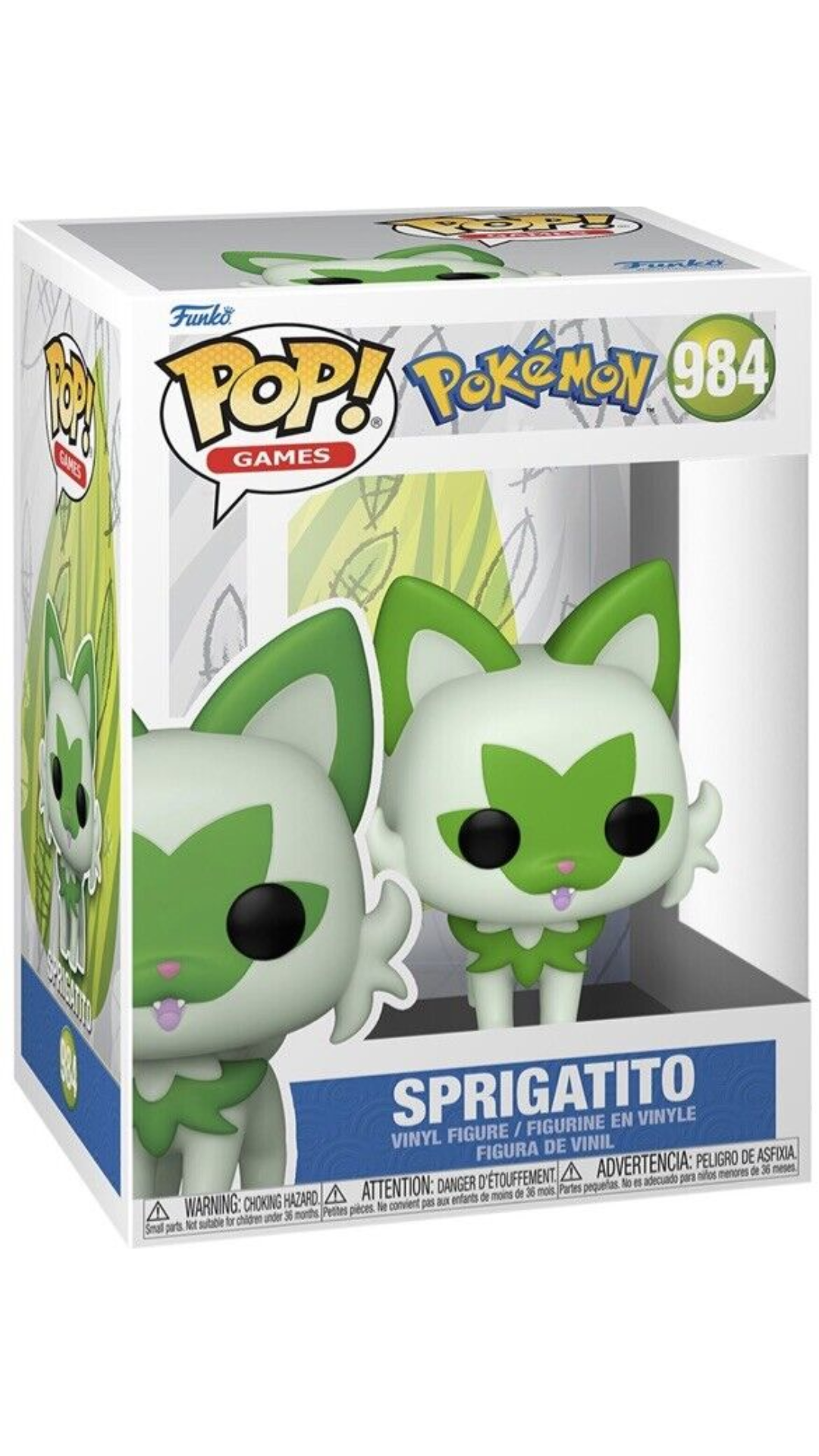 4719 funko pop poke mon sprigatito 984 1
