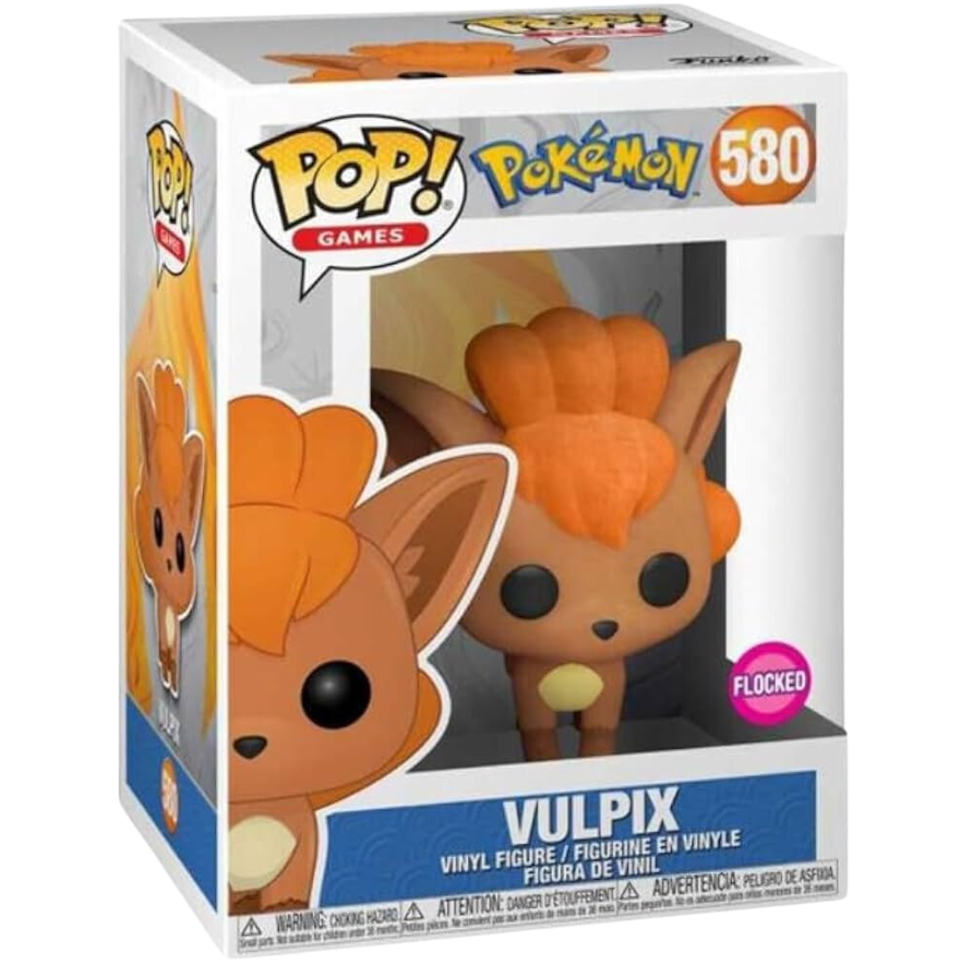 Funko POP! - Pokémon - Vulpix#580 - Flocked