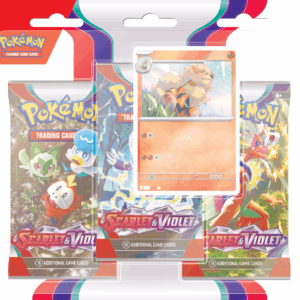 Pokémon TCG - Scarlet & Violet - 3-Pack Blister - Arcanine