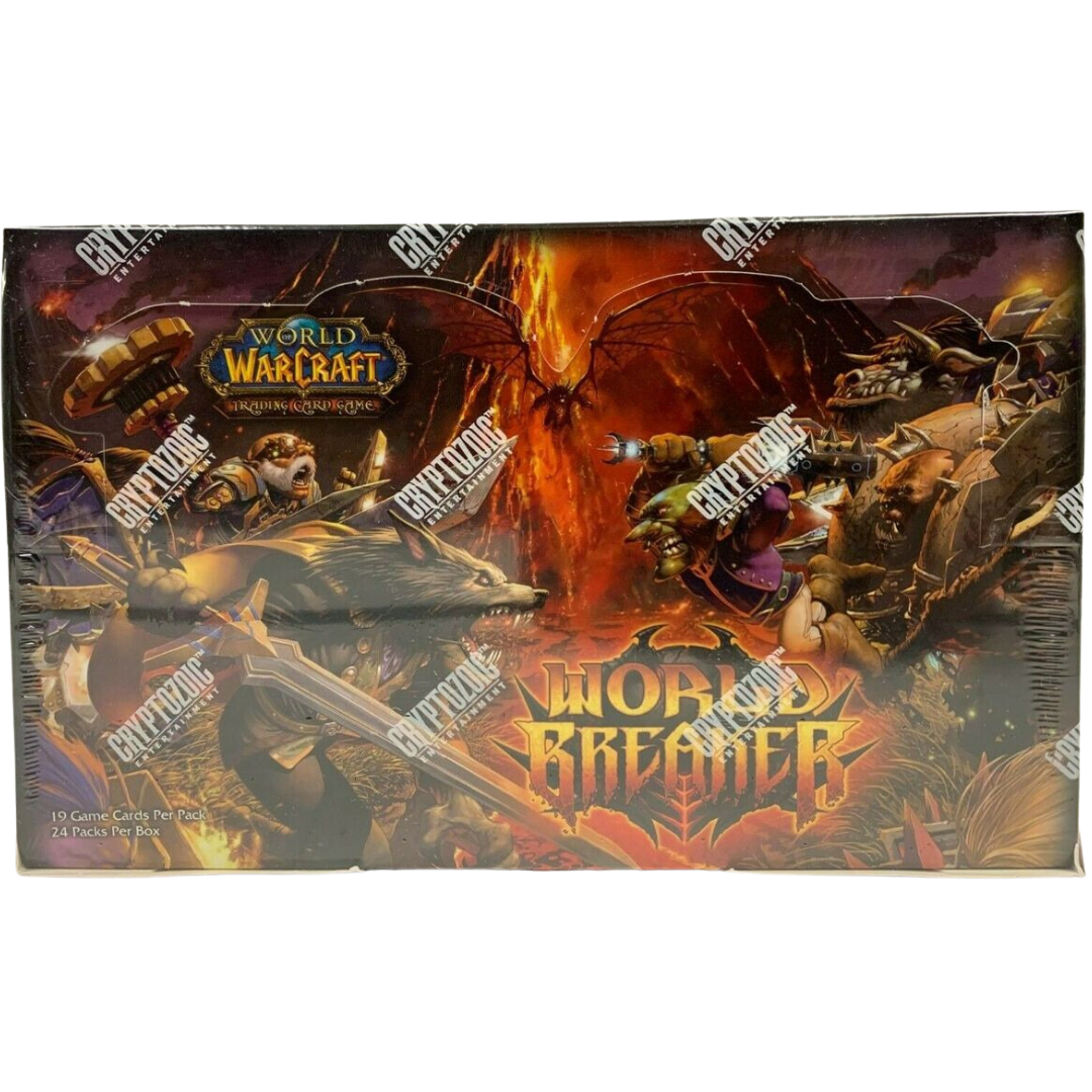 Cryptozoic World of Warcraft TCG - World Breaker Booster Box