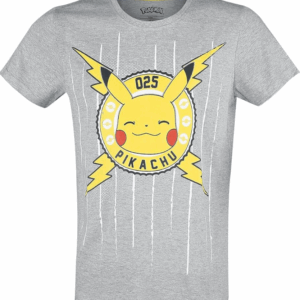 Pokémon Difuzed - Funny Pika - Men's Short Sleeved T-shirt Méret: L