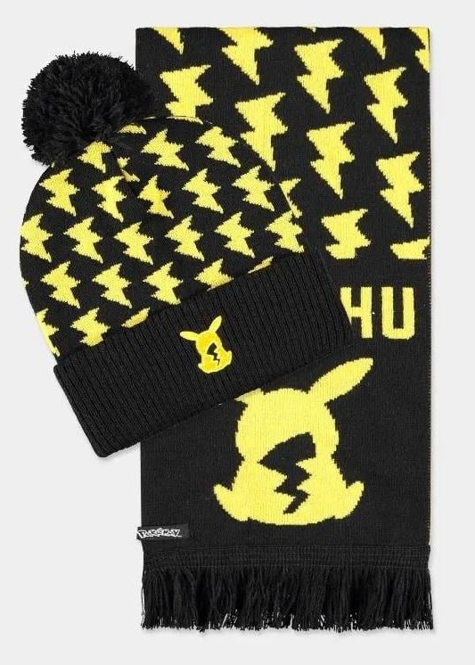 Pokémon Difuzed - Pikachu Gift Set (Lightning) - Beanie & Scarf