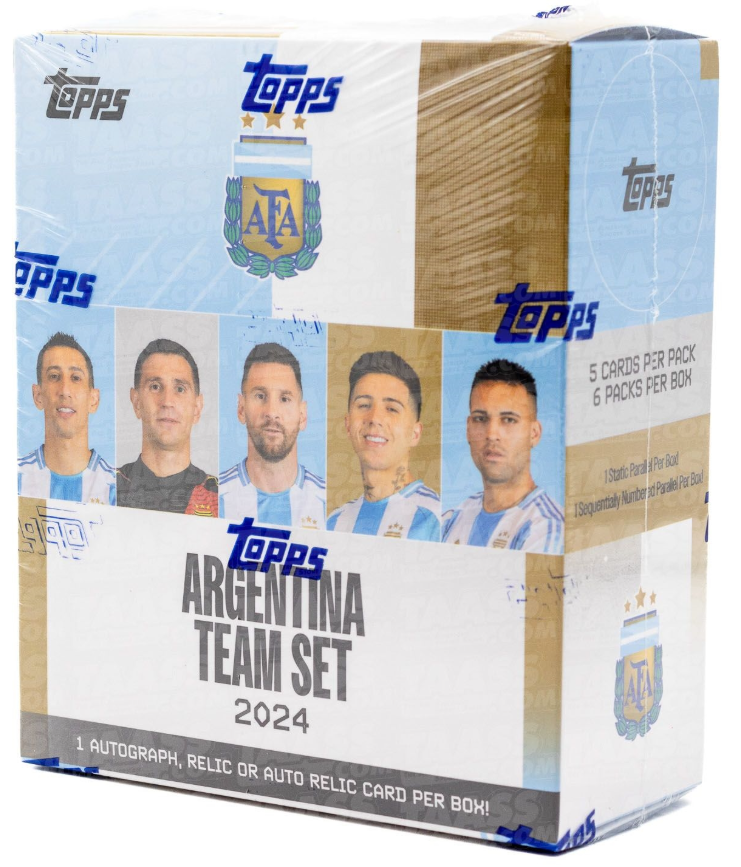 Topps - 2024-2025 - Team Set Soccer Box - Argentina