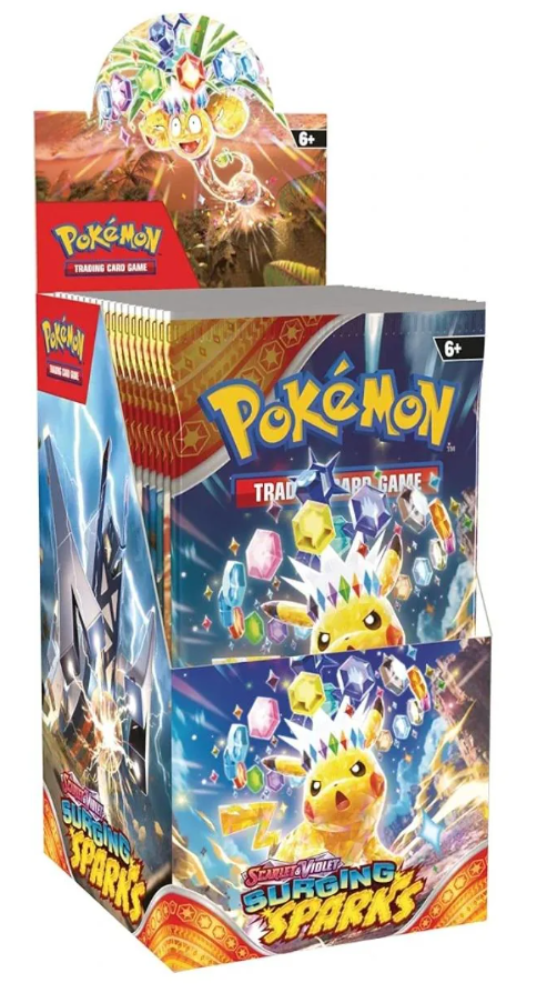 Pokémon TCG - Scarlet & Violet - Surging Sparks - Half-Booster Box (18 booster)