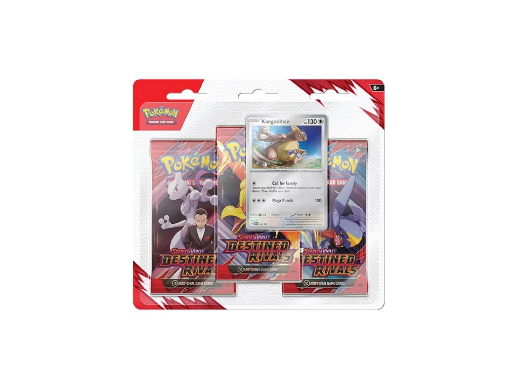 Pokémon TCG - Destined Rivals - 3-Pack-Blister