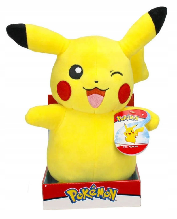 Jazwares - Pokémon - Pikachu Plüss - 26cm