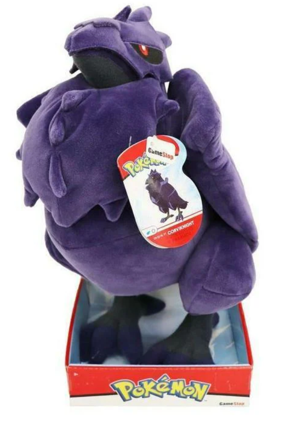 Jazwares - Pokémon - Corviknight Plüss - 30cm