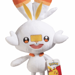 Jazwares - Pokémon - Scorbunny Plüss - 30cm