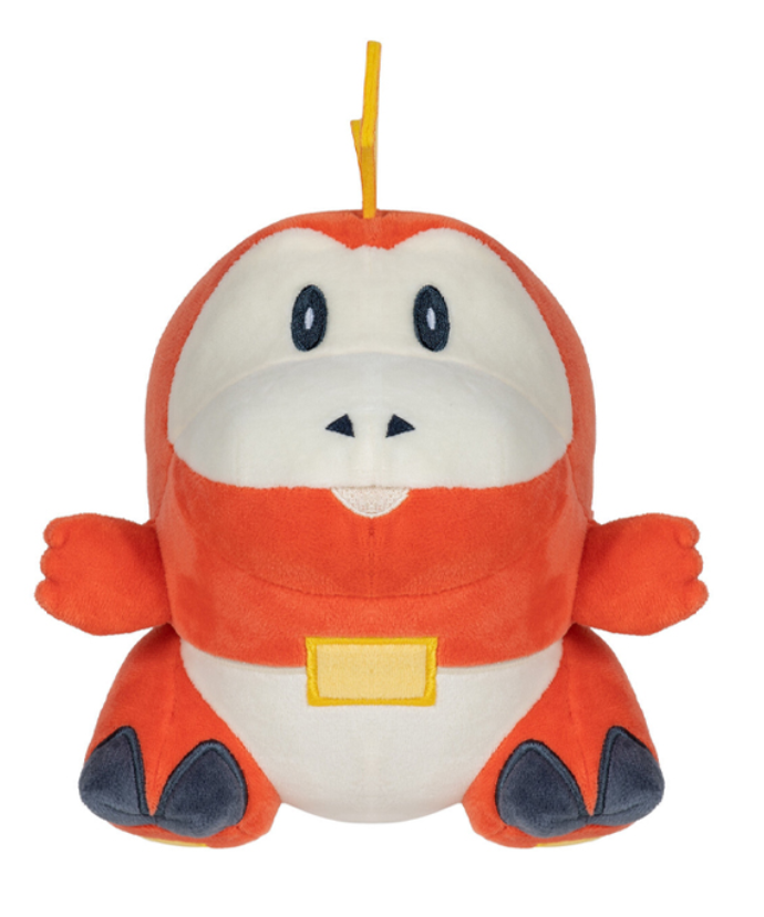 Jazwares - Pokémon - Fuecoco Plüss - 20cm