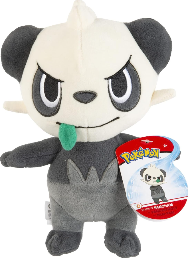 Jazwares - Pokémon - Pancham Plüss - 20cm