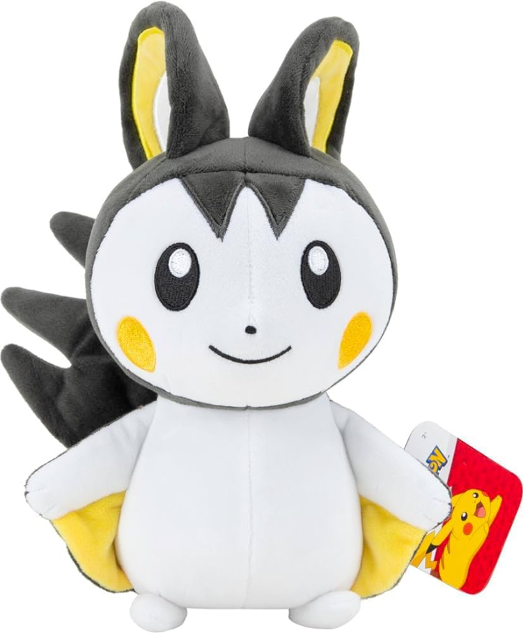 Jazwares - Pokémon - Emolga Plüss - 20cm