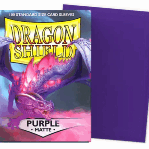 Dragon Shield - Purple - Matte Sleeves - 100 db