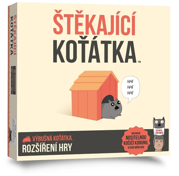 Exploding Kittens Štěkající Koťátka - (cseh)