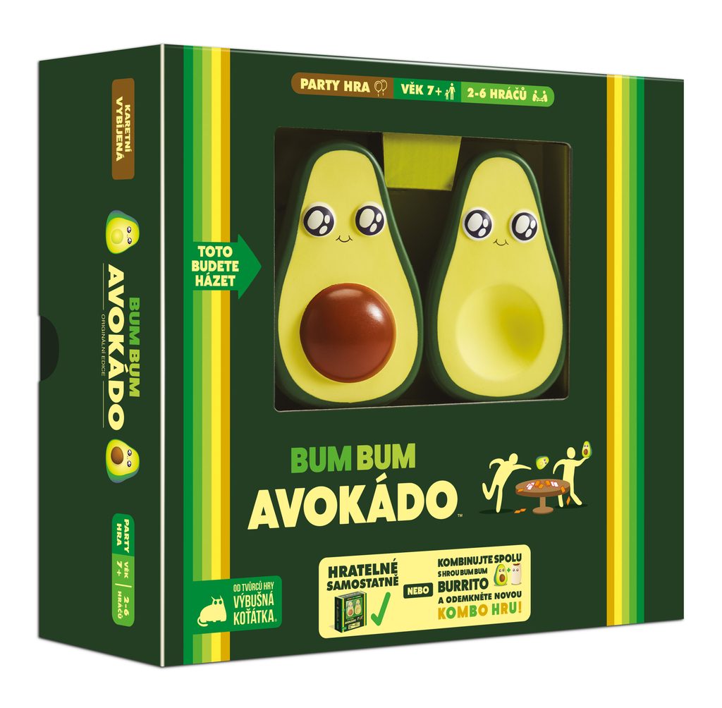 Exploding Kittens Bum Bum Avokádo - (cseh)