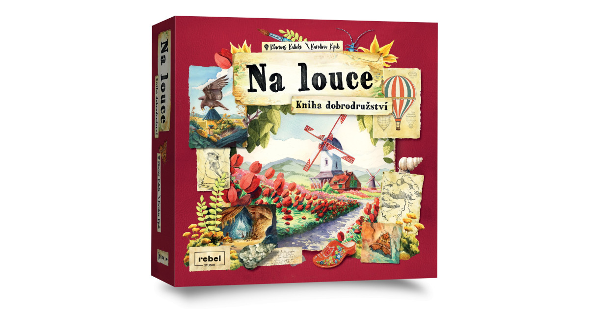 Rebel Studio Na louce: Kniha dobrodružství (cseh/szlovák)