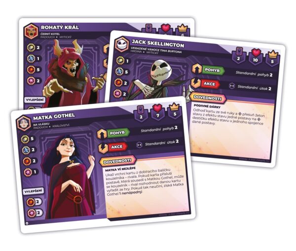 Usaopoly Disney Sorcerers Arena - Epické aliance: Mrazení v zádech (cseh)