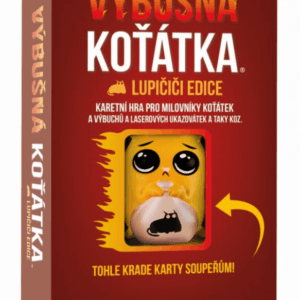 Exploding Kittens Výbušná koťátka: Lupičiči (cseh)