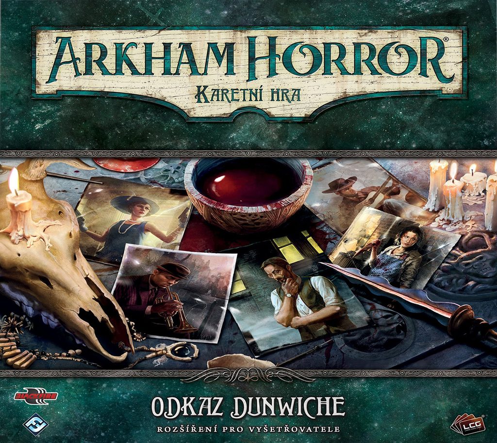 Fantasy Flight Games Arkham Horror: Karetní hra - Odkaz Dunwiche, rozšíření pro vyšetřovatele cseh