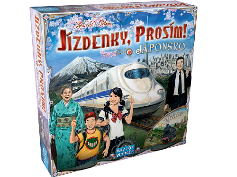 Days of Wonder Jízdenky, prosím! Japonsko a Itálie (cseh/szlovák)