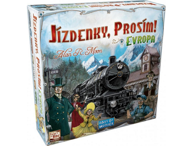 Days of Wonder Jízdenky, prosím! Evropa (cseh/szlovák)