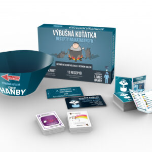 Exploding Kittens Výbušná koťátka: Recepty na katastrofu cseh