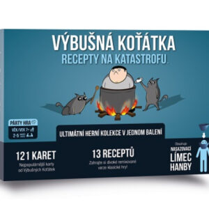 Exploding Kittens Výbušná koťátka: Recepty na katastrofu cseh