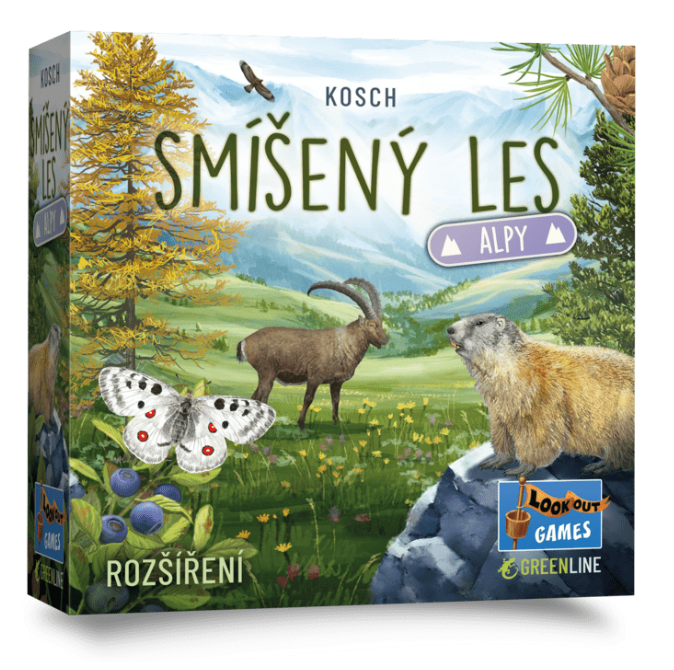 Lookout Games Smíšený Les: Alpy - (Cseh)
