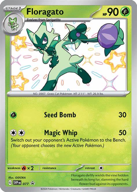 Pokémon Floragato (SVP 077)