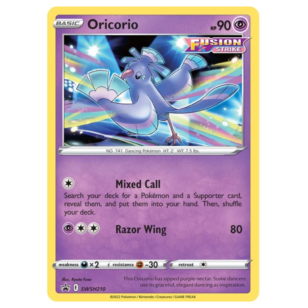 Pokémon Oricorio (SWSH 210)