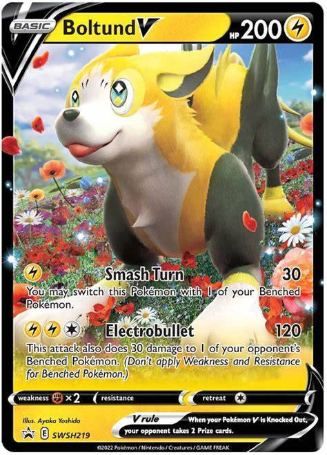Pokémon Boltund V (SWSH 219)