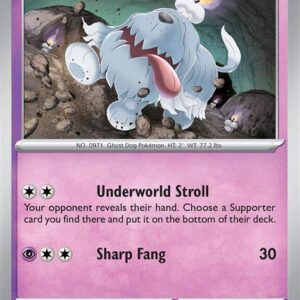 Pokémon Greavard (SVI 105) - Holo
