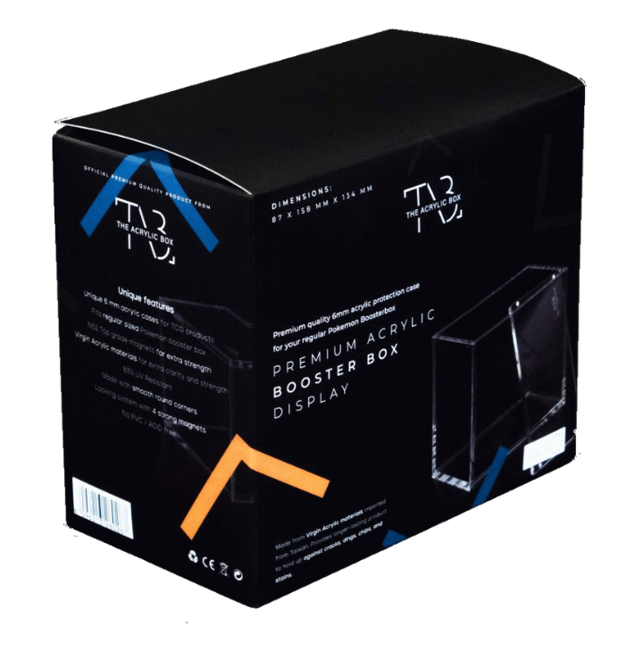 The Acrylic Box - Acrylic Case - Pokémon TCG - Booster Box