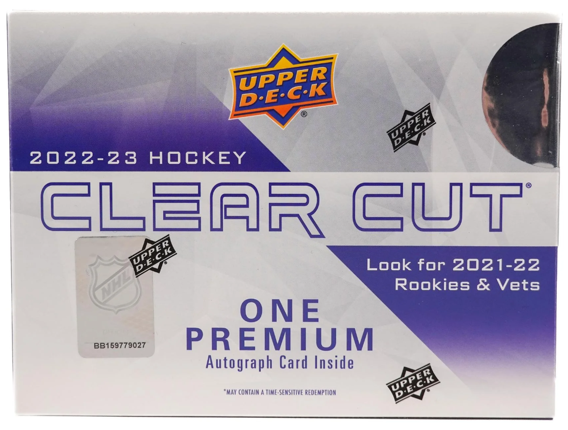 Upper Deck - 2022-2023 - Clear Cut Hockey - Hobby Box