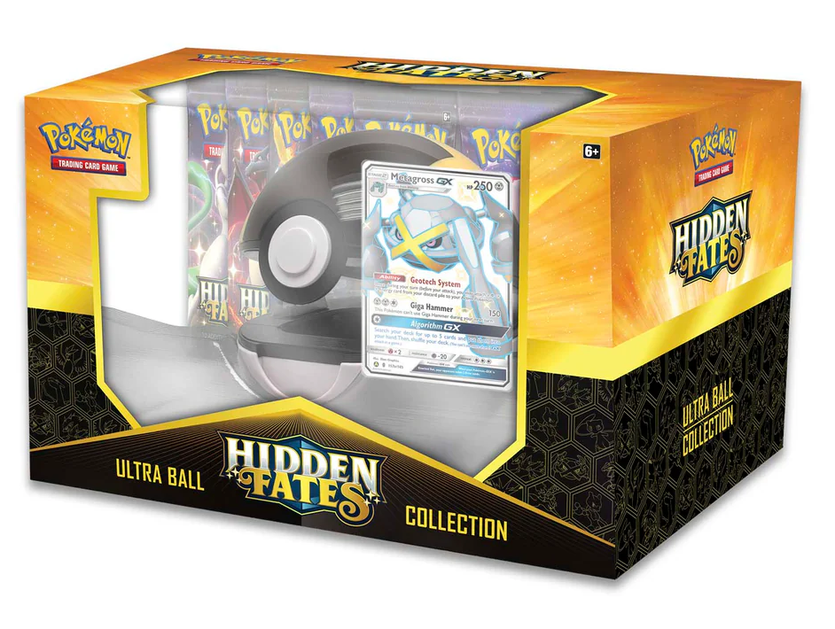Pokémon TCG - Hidden Fates - Ultra Ball Collection - Shiny Metagross-GX