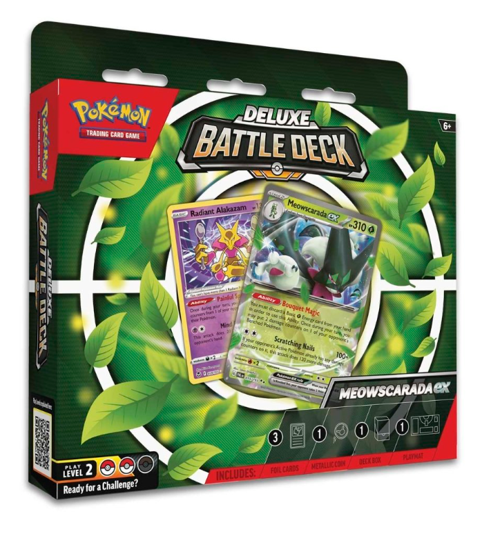 Pokémon TCG - Meowscarada ex - Deluxe Battle Deck