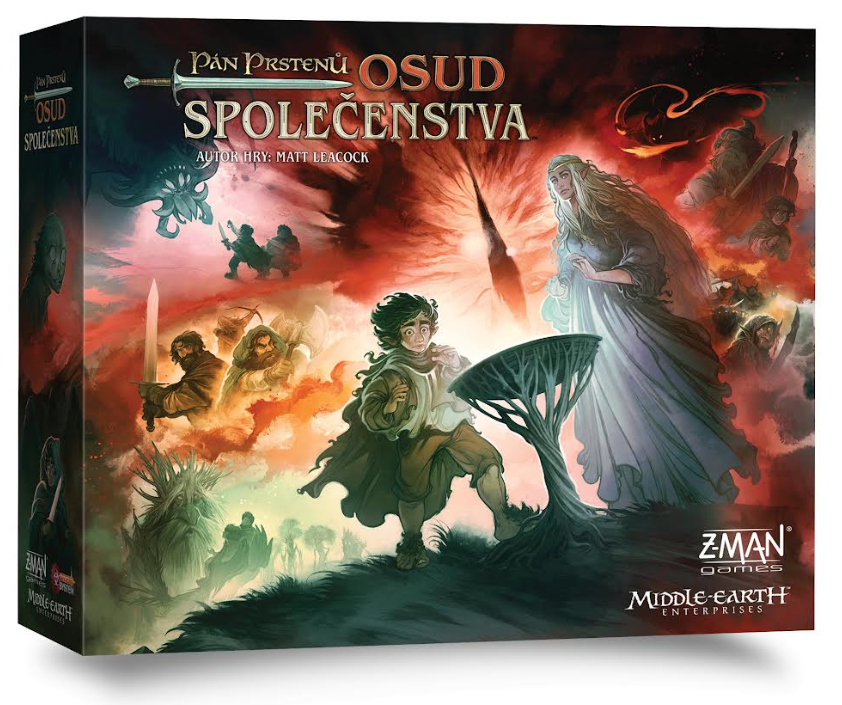 Z-Man Games Pán prstenů: Osud společenstva - (cseh)