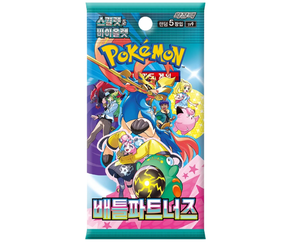 Pokemon - Scarlet & Violet Battle Partners Booster Pack - Koreai