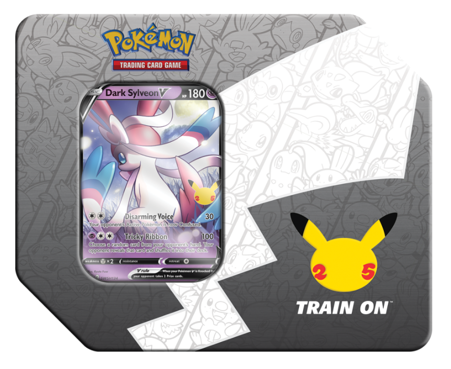Pokémon TCG - Sword & Shield - Celebrations - Big Tin - Dark Sylveon V