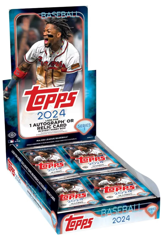Topps - 2024 - Series 1 Baseball - Hobby Box
